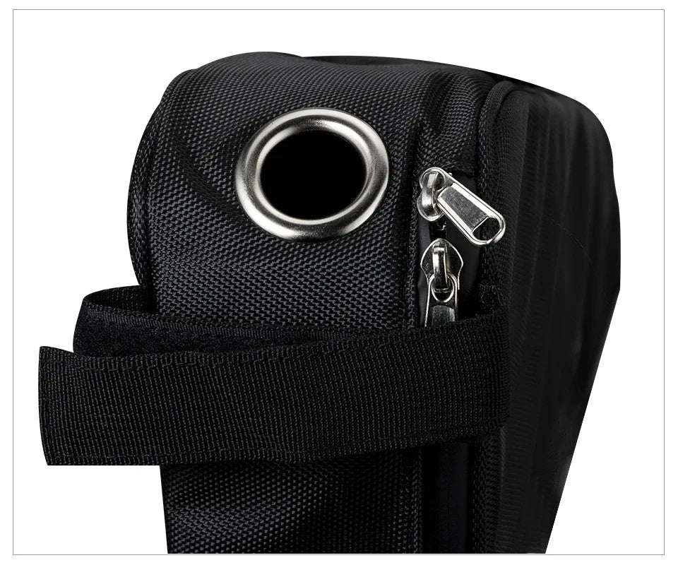 Small Size 48V 52V Triangle Battery Bag Black