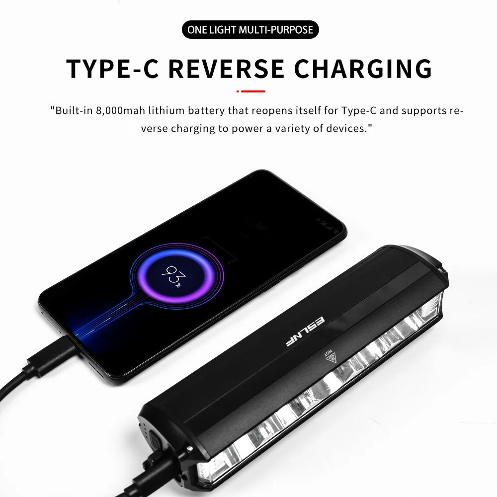 8000mAh 3250 Lumen High Brightness Led Light