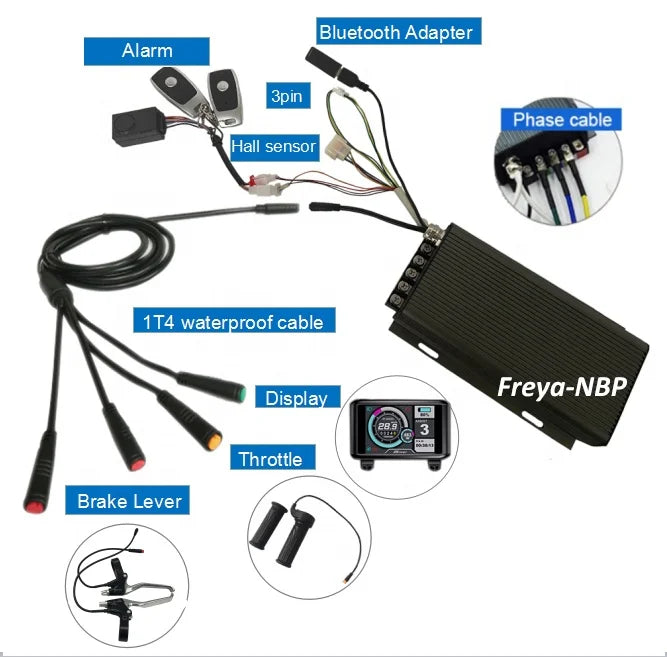 72v 5000w conversion kit