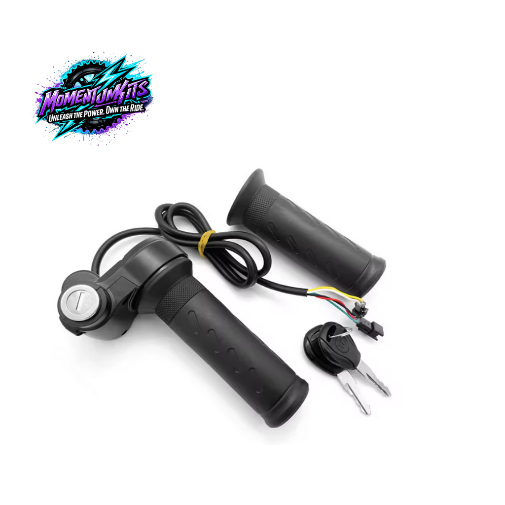 twist throttle with key ignition
