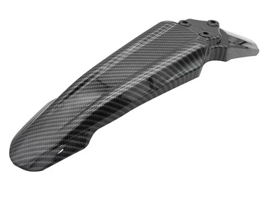 surron style front fender BLACK/CARBON