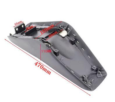 Motocross-Style Seat for eBike (CRF50/XR50 Fitment)