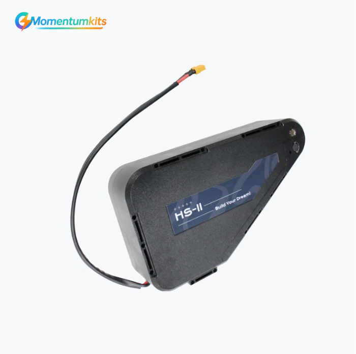 72v 20ah triangle battery smaller size (with charger)