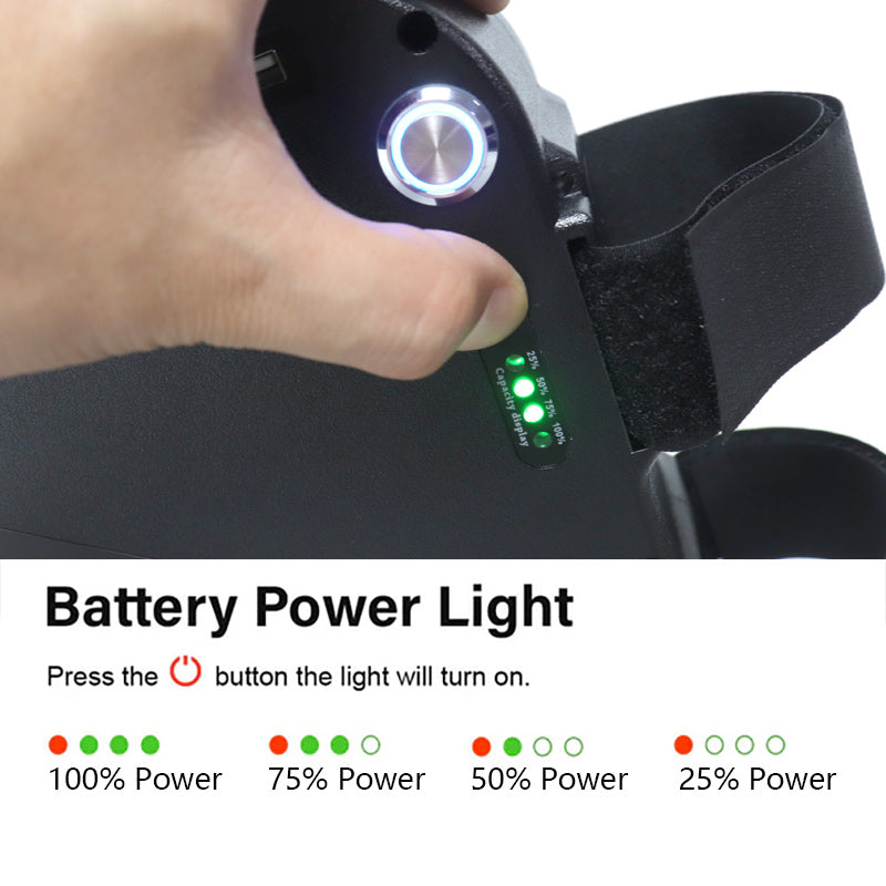 52v 28ah triangle battery (with charger)