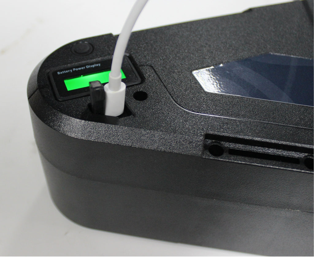 72v 20ah triangle battery smaller size (with charger)